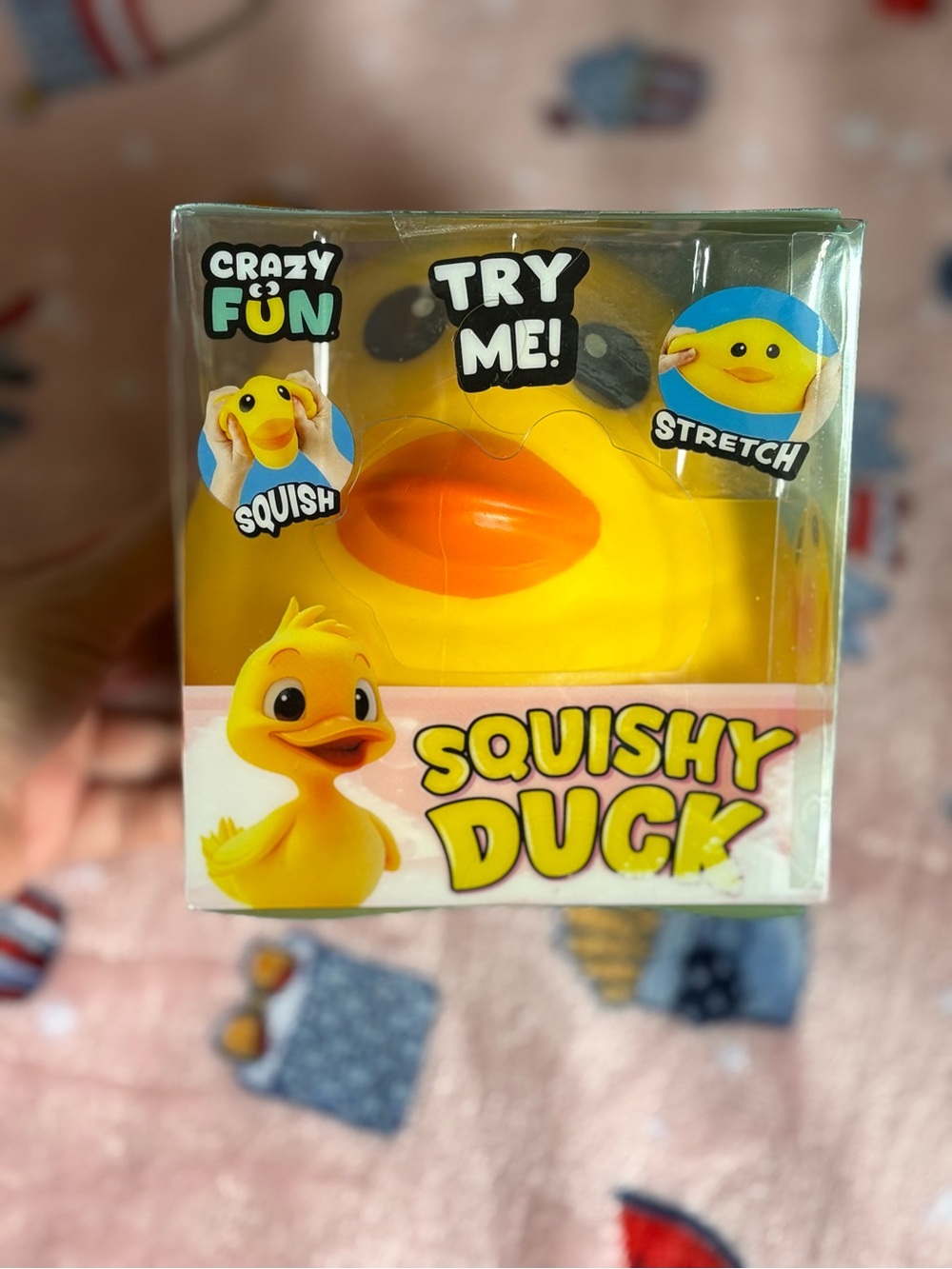 Crazy Fun Squishy Duck - Yellow Rubber Duck Toy
